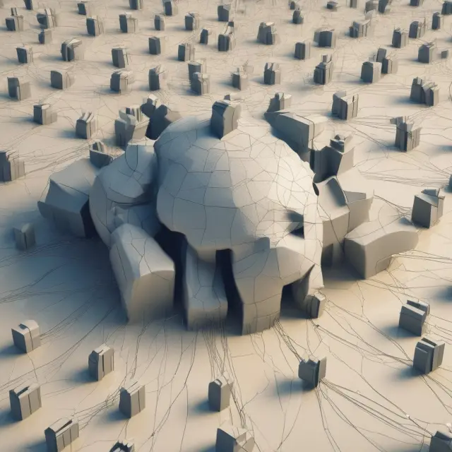 A small domestic bank branching out and connecting to a vast network of correspondent banks, signifying global reach and business opportunities