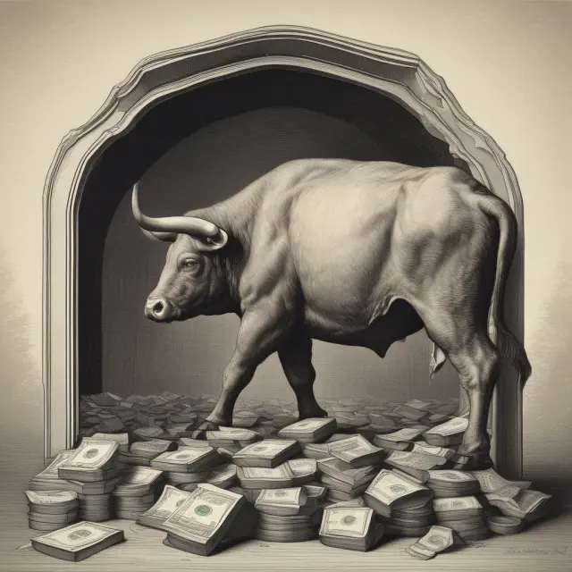 Bull and bear figures illustrating how taxes affect cost of debt for borrowers and lenders within a tax shelter