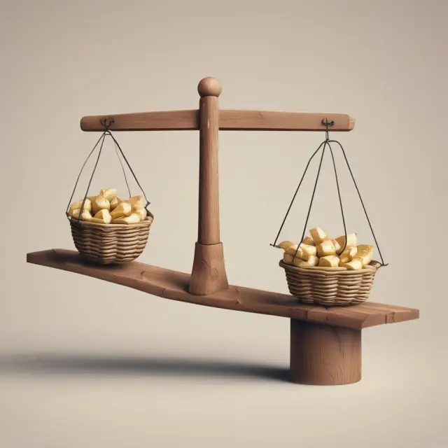 An image of a scale with production costs on one side and a shopping cart on the other. Producers consider their options in response to increasing production costs.