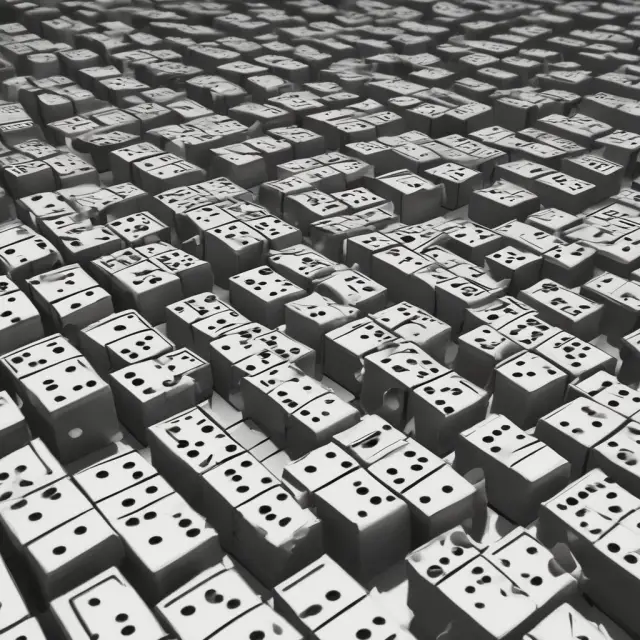 Interconnected institutions crumbling due to hidden counterparty risks, causing a domino effect within the global financial system
