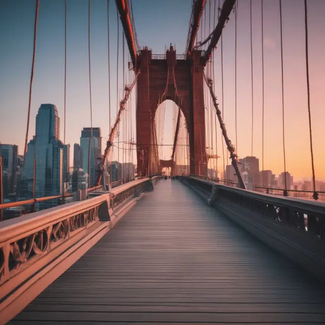 Two parties holding hands on a bridge, symbolizing counterparties in real estate transactions, with keys as symbols of their responsibilities, ensuring the bridge