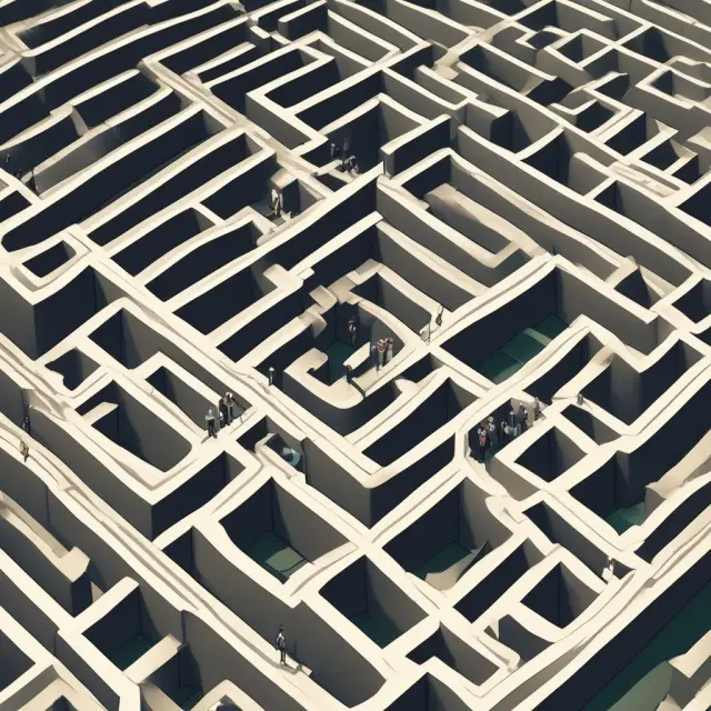 Regulators navigating a complex maze, ensuring effective counterparty risk management for interconnected financial institutions