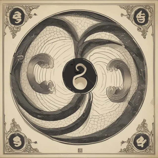 A yin-yang representation of coupon rates and yield to maturities, showing the balance between their interconnected roles in generating bond returns