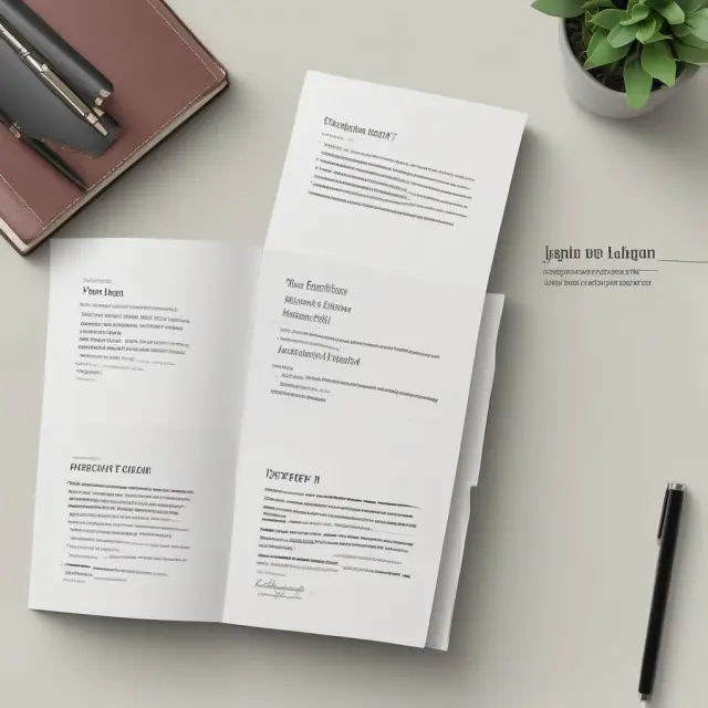 Trifold image of cover letters for application, referral, and prospecting types