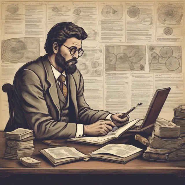 An adventurous time traveler observes the evolution of Certified Public Accountants (CPAs), from early accounting methods using scrolls and ledgers to modern digital tools.