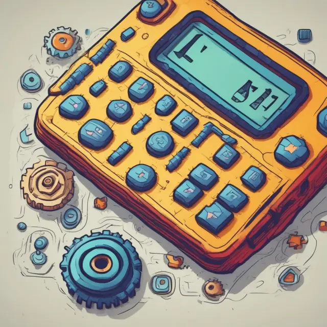 Image of a calculator showing the calculation of CPM for digital marketing campaigns