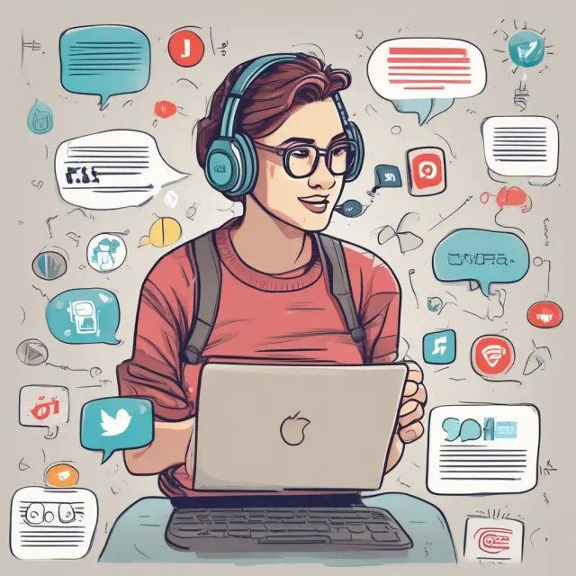 Amplified brand voices echoing through social media, symbolizing successful CPM campaigns
