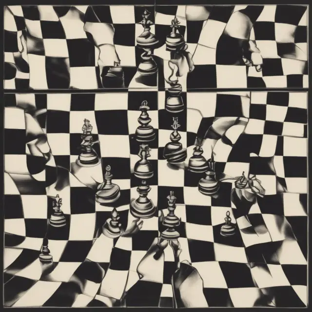 Two hands balancing a chessboard of option contracts: one hand writing (selling) a put while the other hand buys a higher strike price put, symbolizing the bull put spread strategy