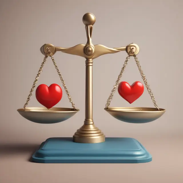 Comparative image of a credit union heart offering lower loan rates and higher savings interest rates versus a bank
