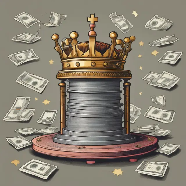 Central bank prints new money; Government spends, driving interest rates up through borrowing demand or taxation, limiting private sector spending (Crowding Out Effect)