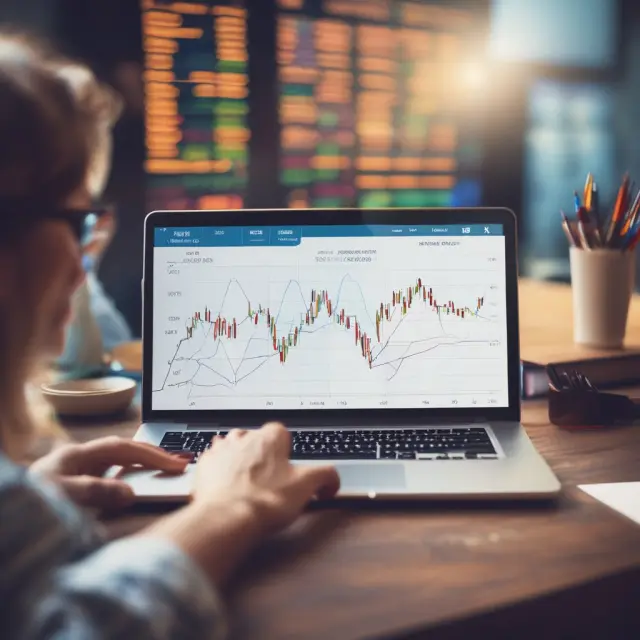 CTA as a guiding figure navigating investors through commodities markets, holding registration documents and charts