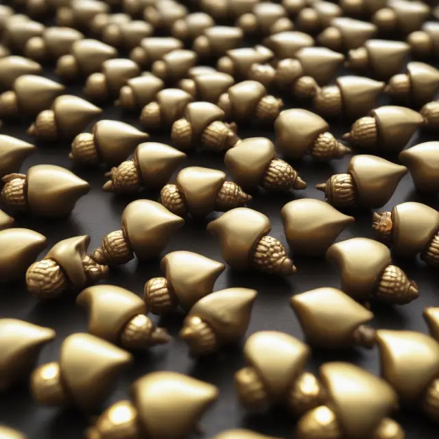 A visualization of golden acorns falling onto the mortarboards of graduating scholars representing top universities granting cum laude honors.