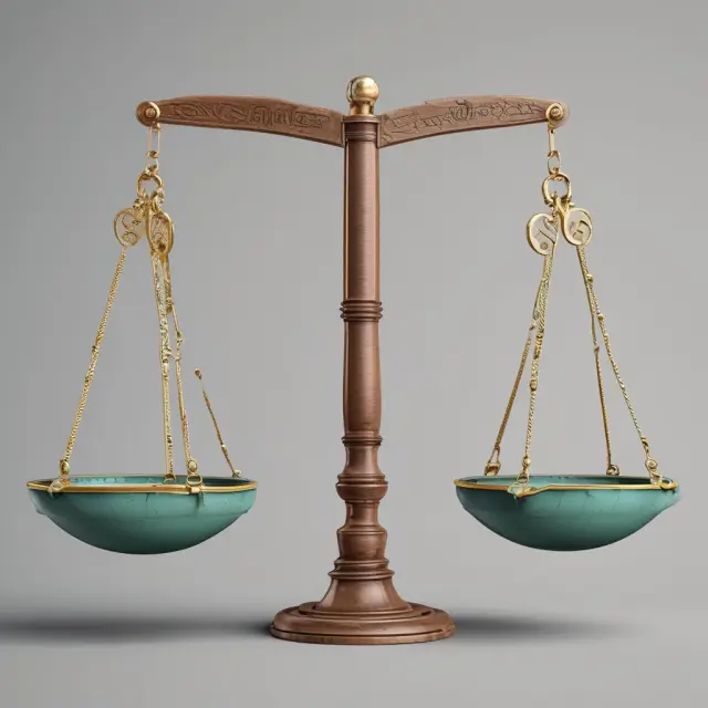 Scales depicting fixed and floating exchange rate systems for comparison