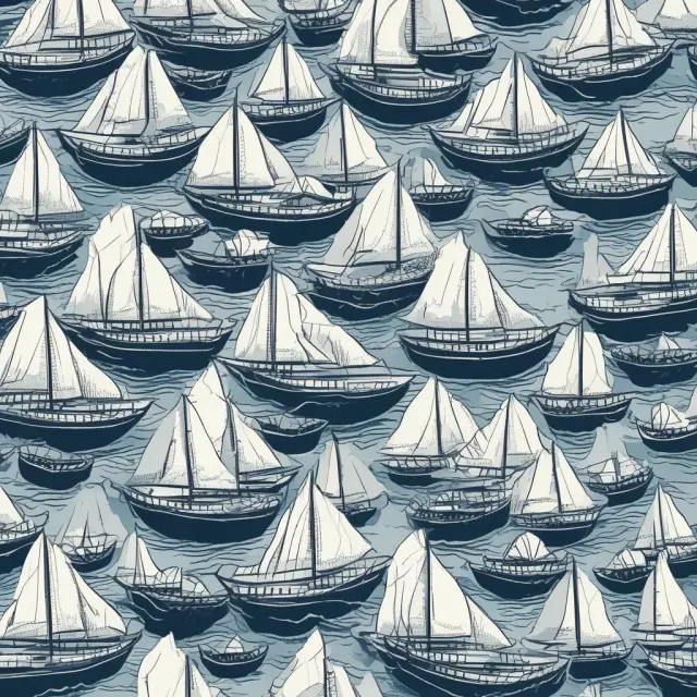 Current assets navigating the waters of short-term liabilities, reflecting a company