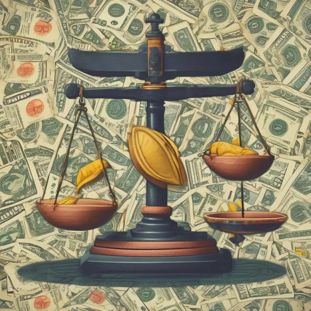 An image of a bond with scales representing market price and coupon rate, demonstrating the calculation of current yield