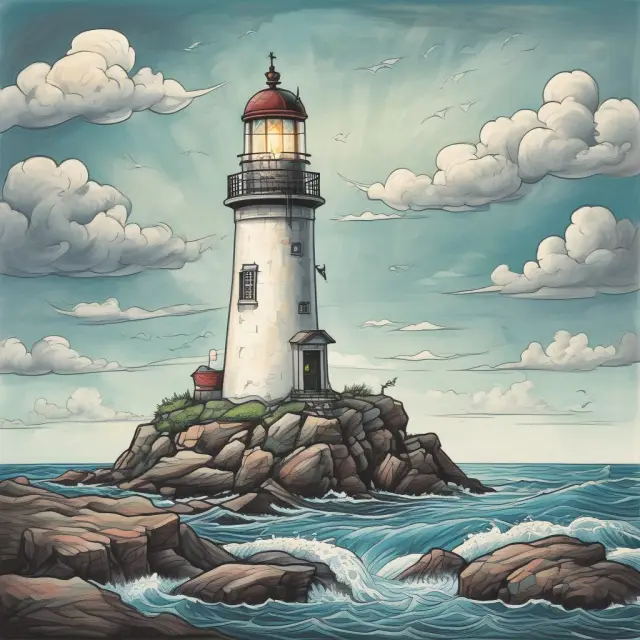 A lighthouse beaming customer service solutions in a turbulent, competitive business environment