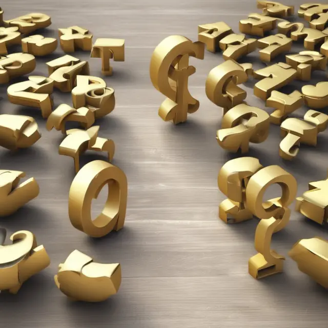 A golden bridge formed by question marks symbolizes FAQs about Contingent Value Rights, connecting differing company valuations