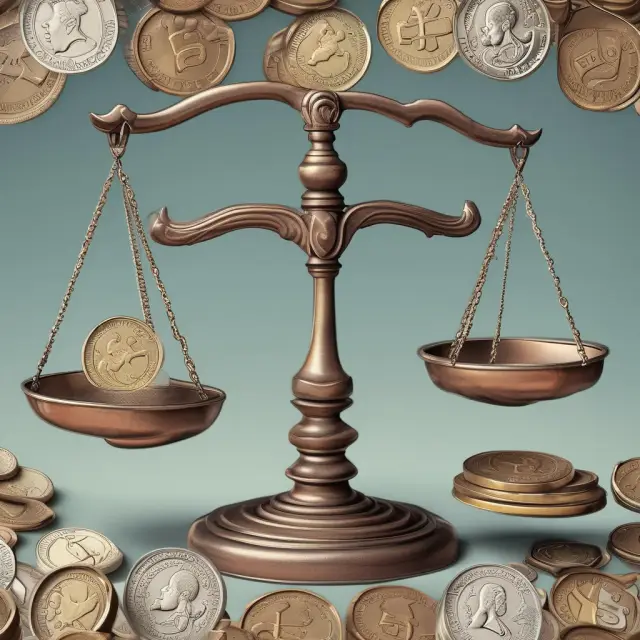 Scale balancing with deferred acquisition cost coins, demonstrating smoothed earnings patterns