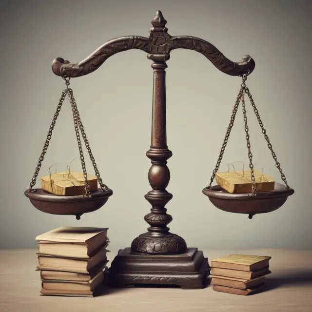 Ancient accountant in contemplation atop a scale, weighing intangible costs for DAC accounting