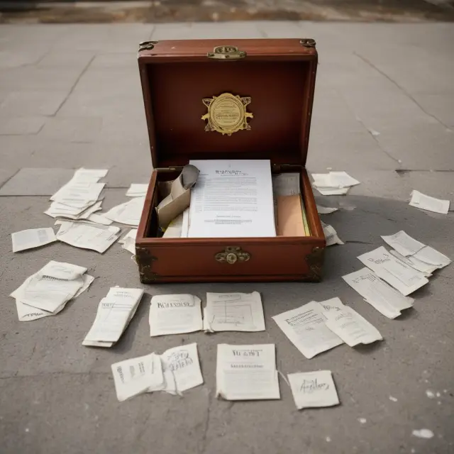 An ornate time capsule filled with momentous milestones in Dun & Bradstreet