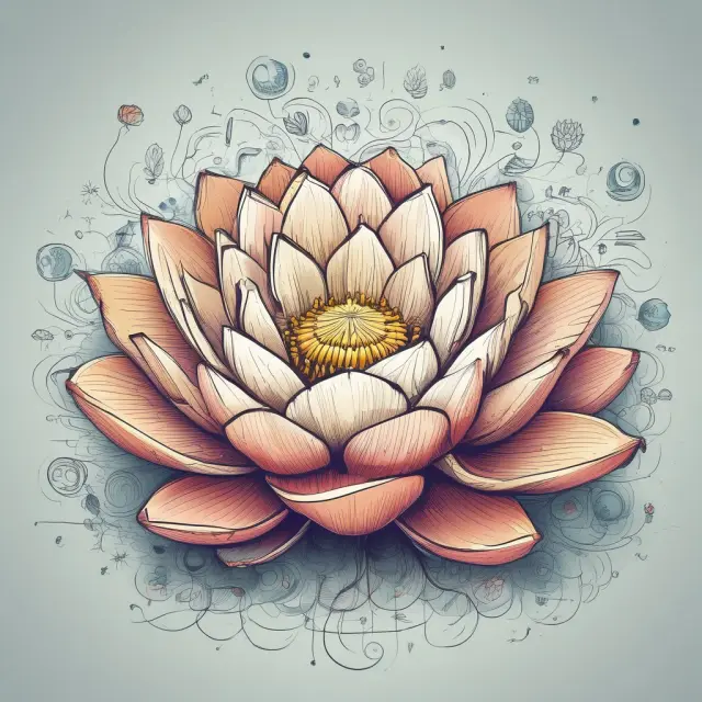 A lotus flower thriving in a sea of business data, representing Dun & Bradstreet