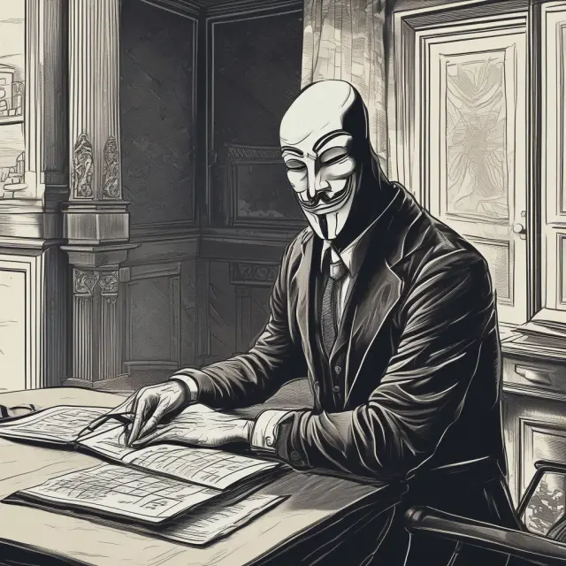 Anonymous investor negotiating within a dark pool, benefiting from reduced fees, anonymity, and minimal price impact