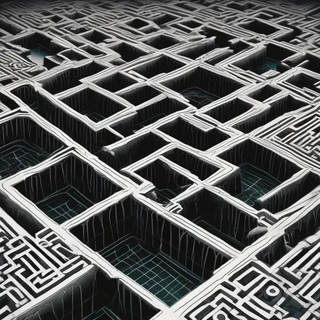 A high-frequency trader maneuvering through a maze of interconnected dark pools, seeking to uncover hidden institutional treasures while maintaining fair market practices
