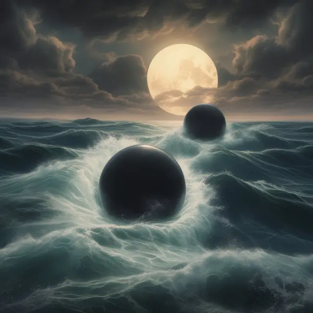 Two calming orbs (Morgan Stanley