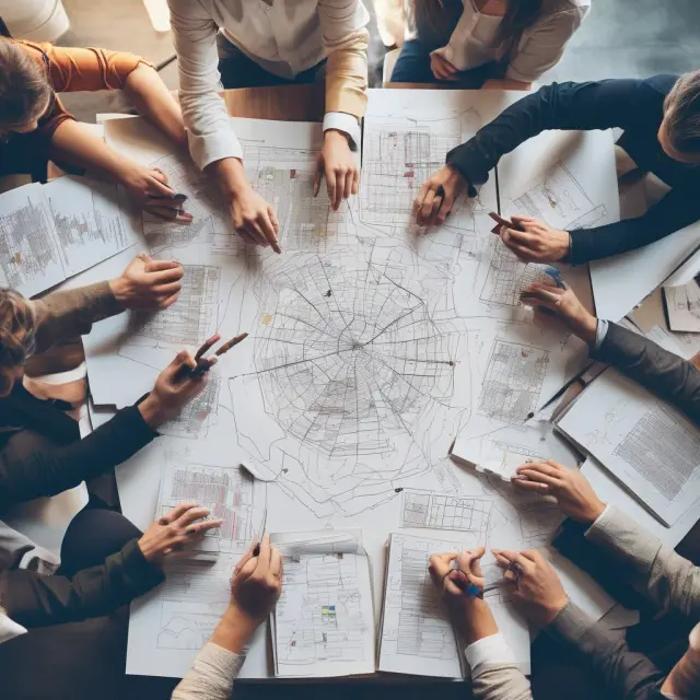 Analysts working on complex data puzzles with techniques like regression analysis, factor analysis, cohort analysis, Monte Carlo simulations, and time series analysis.