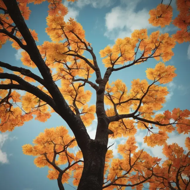 Image of autumn leaves symbolizing various industries and their unique inventory management needs based on Days Sales of Inventory
