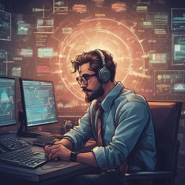 A vibrant ecosystem of real-time news feeds, advanced analytics software, and trading platforms synergizing to empower day traders.