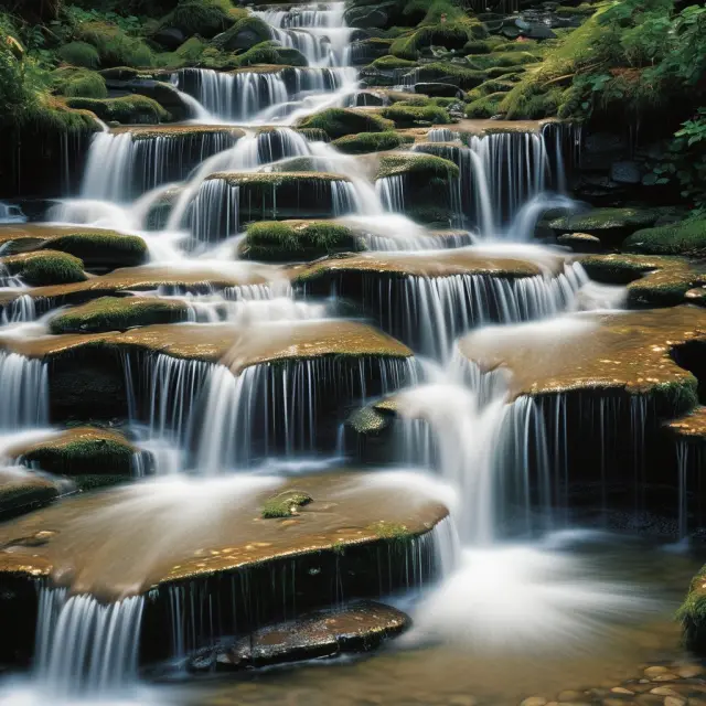 Discounted Cash Flow (DCF) visualization - A waterfall representation of present values derived from investment