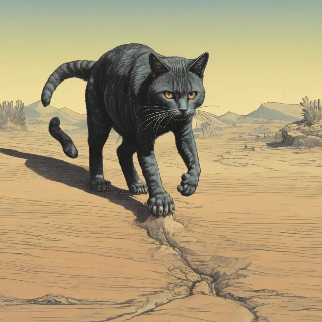 A mirage depicting a market upturn that turns into a downtrend - Dead Cat Bounce
