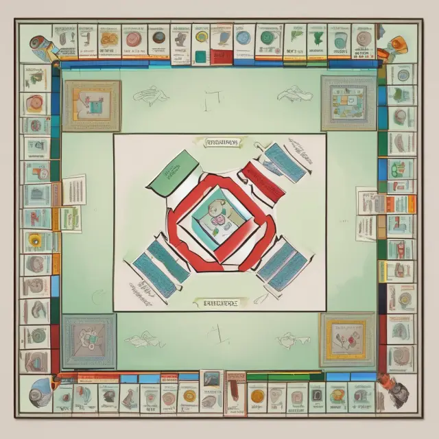 Scales with monopoly and oligopoly symbols representing market structures, causing imbalance and generating deadweight loss