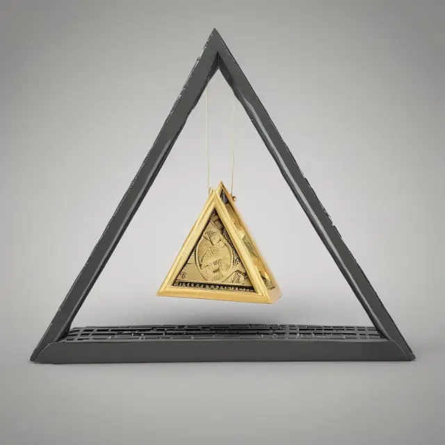 Image of a triangle representing deadweight loss, illustrating the impact on inflation, unemployment, and overall economic efficiency.