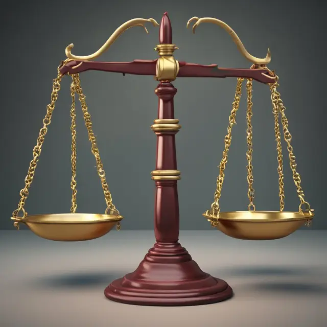 A balanced scale with a gold-encrusted secured loan scale against an unsecured silver one, emphasizing the decision between securing debts and relying on creditworthiness.
