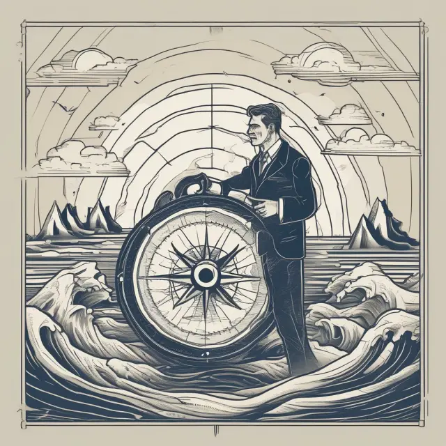 Active manager sailing on a sea of debt funds, selecting winning bonds while managing risks