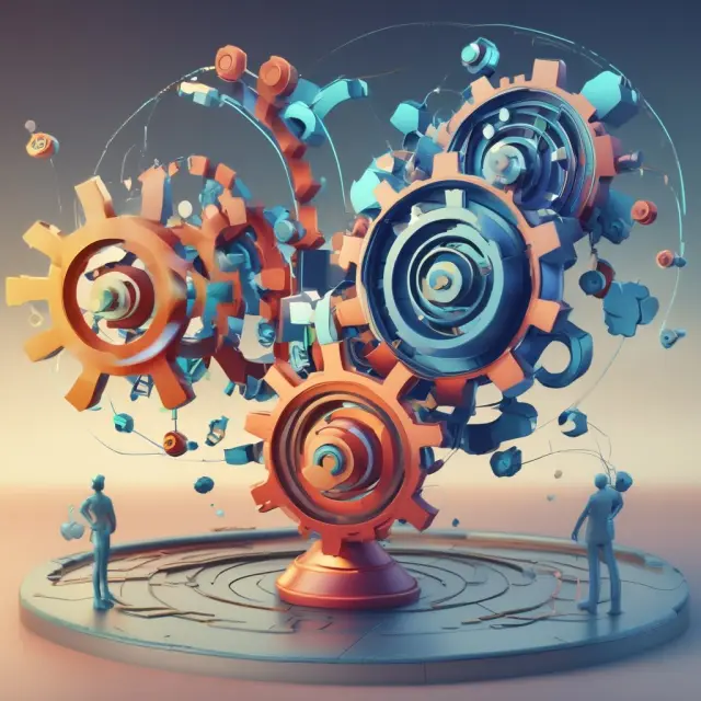 Software gears turning decision wheels with optimized variables