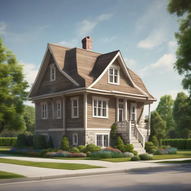 Mortgage-free property title transforming into a house, illustrating the concept of a deed of release in real estate transactions.