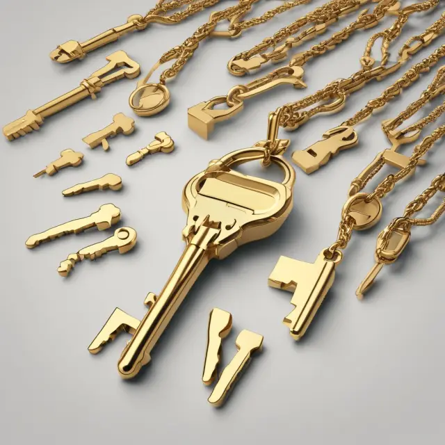 Golden key unlocking chains and releasing contracts signifying the release of parties from legal obligations