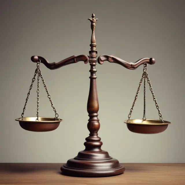 Image of a balanced scale with a quill tipping it over, signifying the power of deeds of release to terminate obligations.