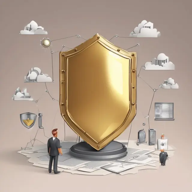 Golden current assets shielding daily operational expenses for Amazon, Microsoft, and Google