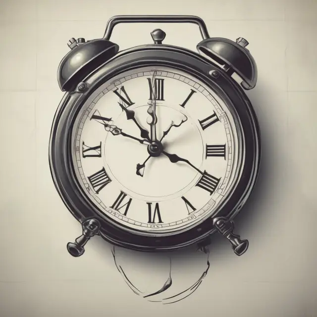 Callable security bond with clock illustrating deferment period concept