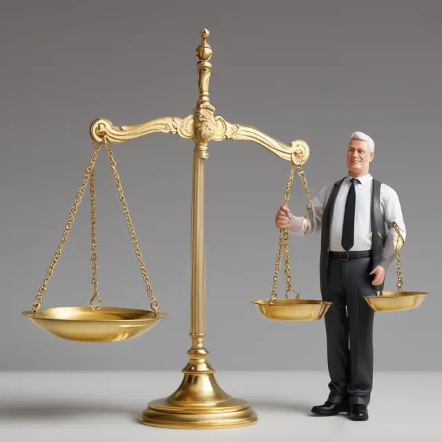 Institutional investor weighing savings options: Gold pot (401(k)) vs. Silver balance (salary), illustrating retirement planning and deferred compensation.