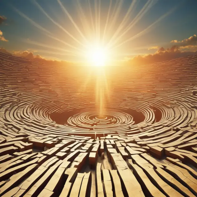 Sun rays shining on retirement papers; tax-efficient deferred annuity insights and complexities.