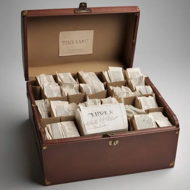 Time capsule holding tax laws symbolizing deferred tax assets and their relationship to accounting standards