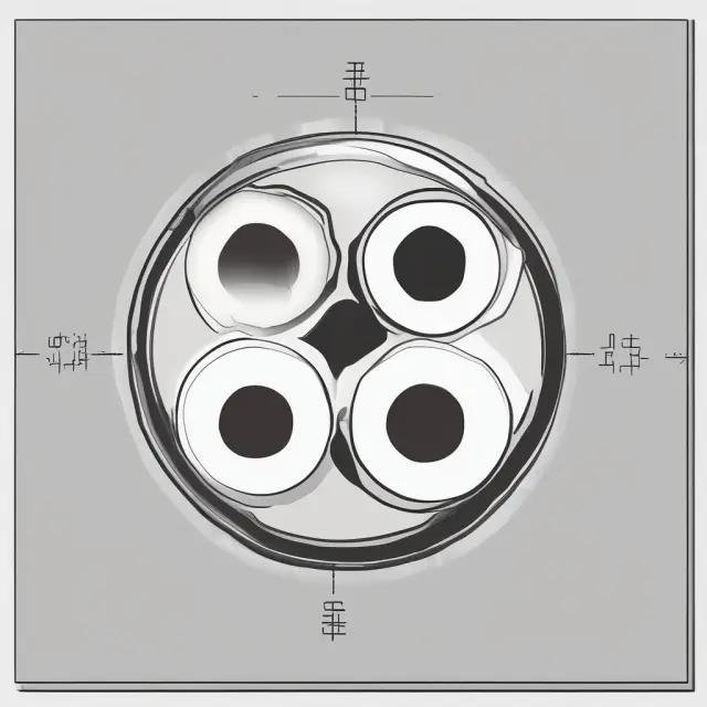 Two interconnected circles symbolizing two samples in a t-test, with degrees of freedom providing the equilibrium.