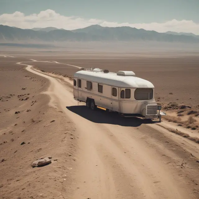 Caravan moving from one country to another, representing DAF agreements and international trade.