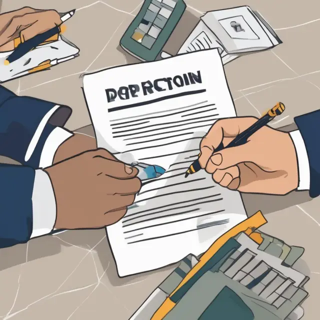 Three hands each holding a contract representing DAP, CIF, and DDP Incoterms, exchanging them in a symbolic gesture of comparison.