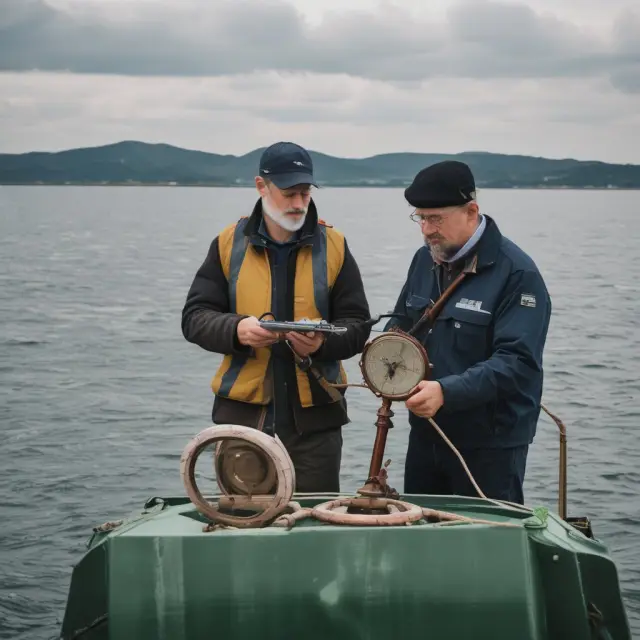 An e-commerce seller bravely steering through the complexities of Delivered Duty Unpaid shipping, using clear communication and experienced logistics partners as their compass.